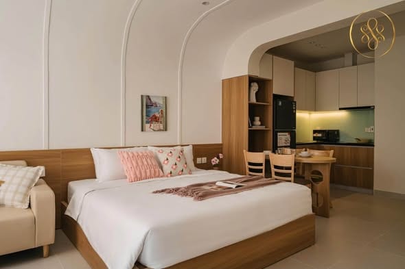 Brand New Studio with Balcony, Washer - Son Tra — Studio fully furnished (photo 6)