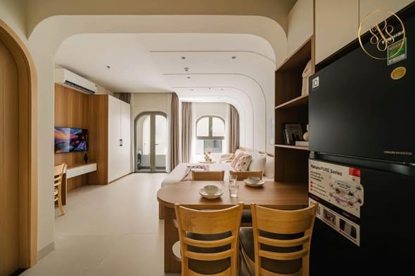 Brand New Studio with Balcony, Washer - Son Tra — Studio fully furnished (photo 7)