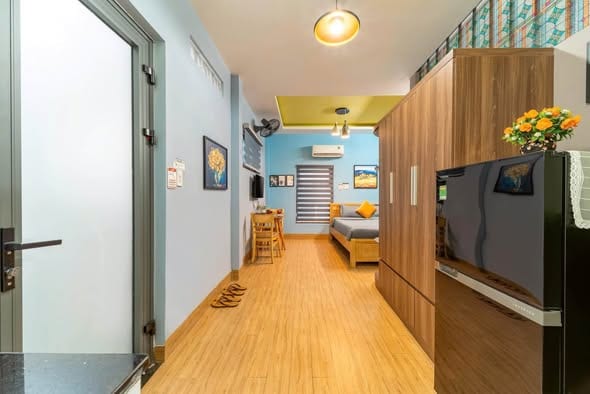 Studio Apartment Near Airport - Hoa Cuong — Studio fully furnished (photo 1)
