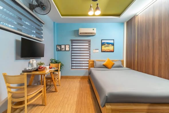 Studio Apartment Near Airport - Hoa Cuong — Studio fully furnished (photo 4)