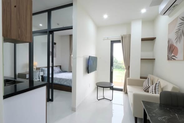 1br Fully Furnished Apartment - Phan Tu — 1BR fully furnished (photo 1)