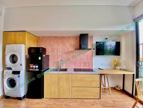 Modern Studio with Private Laundry - Hai Chau — Studio fully furnished (photo 4)