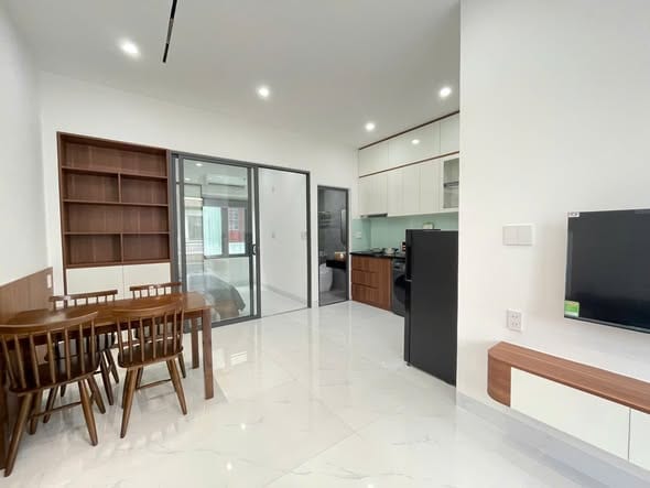 1br Modern Apartment with Private Laundry - An Thuong — 1BR fully furnished (photo 4)