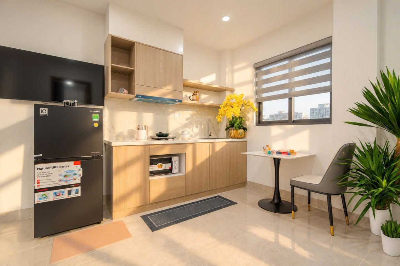 1br Pet-friendly Apartments - Tran Hung Dao — 1BR fully furnished (photo 2)