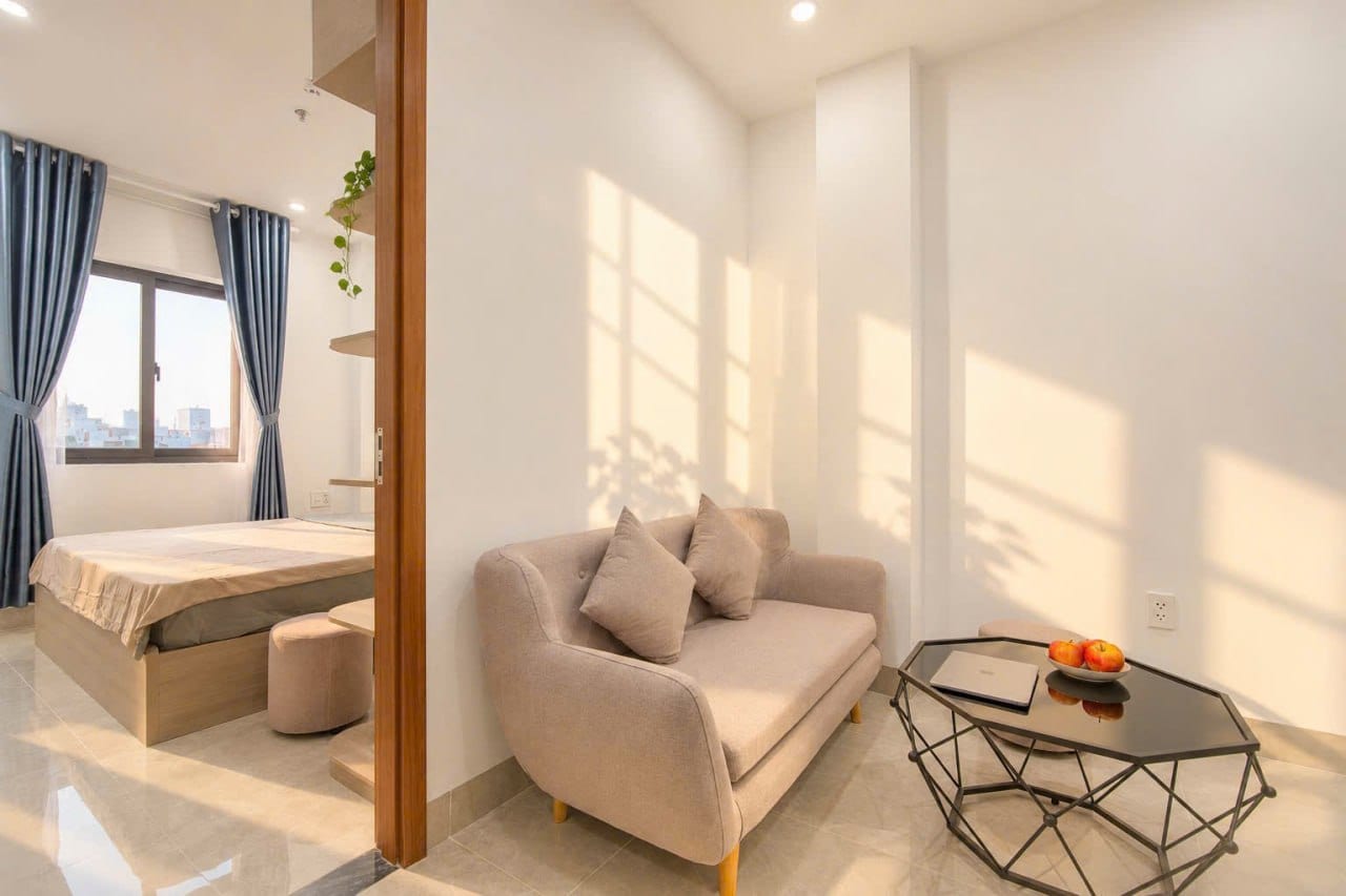 1br Pet-friendly Apartments - Tran Hung Dao — 1BR fully furnished (photo 3)