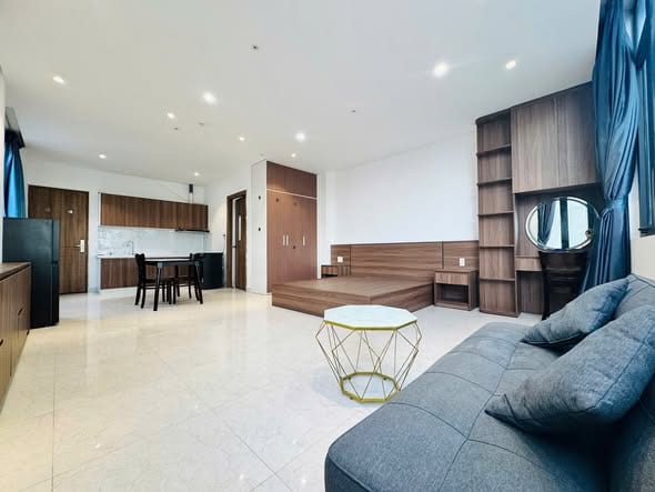 Spacious 45sqm Studio, Brand New Furniture - 2/9 Street — Studio fully furnished (photo 2)
