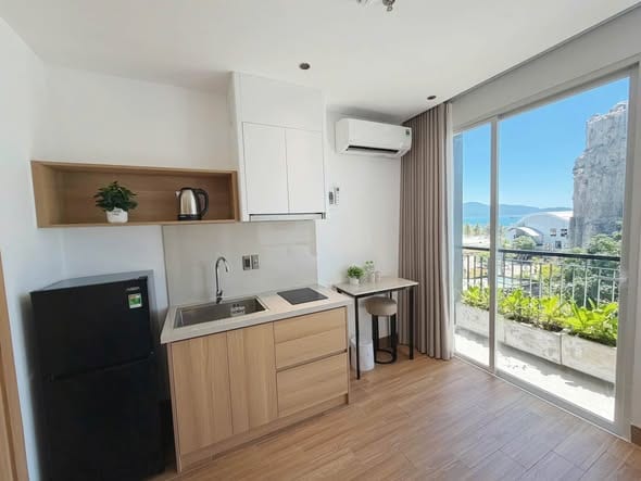 Studio with City/sea Views - My Khe — Studio fully furnished (photo 4)