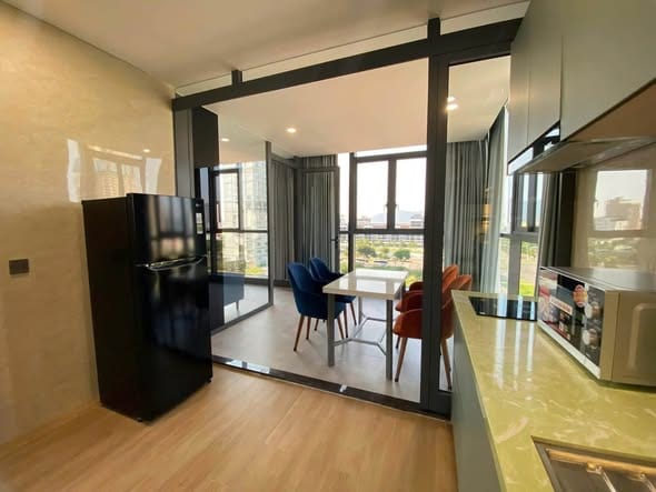2br Corner Apartment with Sea View - Duong Dinh Nghe — 2BR fully furnished (photo 4)