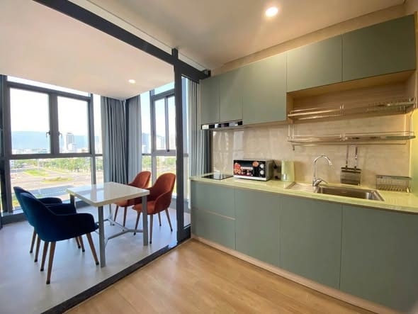 2br Corner Apartment with Sea View - Duong Dinh Nghe — 2BR fully furnished (photo 5)