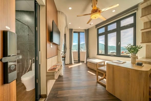 Furnished Apartment with Balcony - Son Tra — 1BR fully furnished (photo 4)