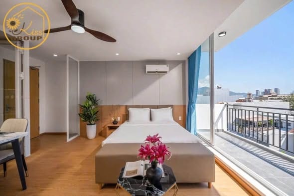 Premium 1br Apartment with Balcony Near Pham Van Dong Beach — 1BR fully furnished (photo 2)