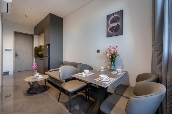 Affordable 2br Apartment with Pool - Phan Khoi — 2BR fully furnished (photo 3)