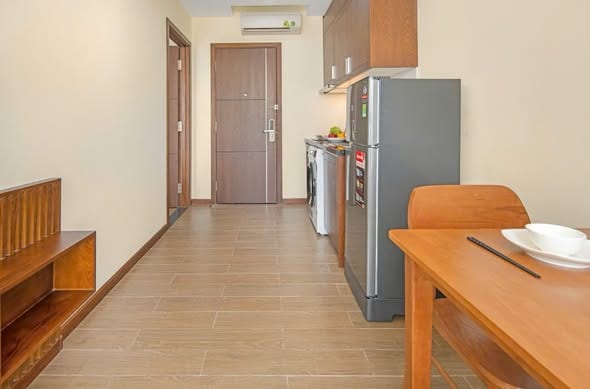 1br Apartment with Infinity Pool - Pham Van Dong — 1BR fully furnished (photo 2)