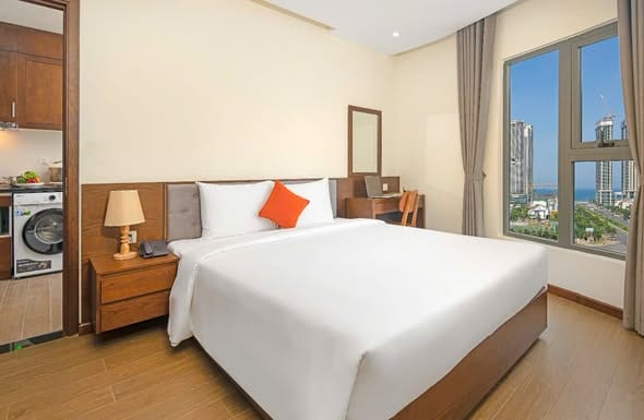 1br Apartment with Infinity Pool - Pham Van Dong — 1BR fully furnished (photo 3)