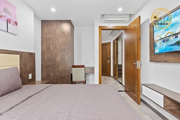 1br Apartment, High Floor, Wide Balcony - My An — 1BR fully furnished (photo 5)