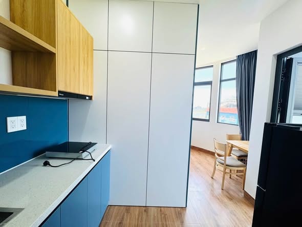 Modern Studio with Private Washer - Cam Le — Studio fully furnished (photo 3)