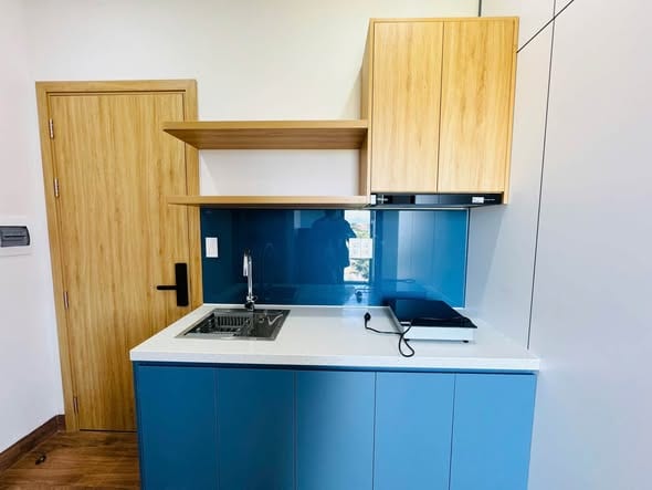 Modern Studio with Private Washer - Cam Le — Studio fully furnished (photo 4)