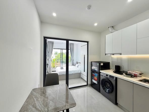 1br High-floor Apartment Near My An Beach - Son Tra — 1BR fully furnished (photo 2)