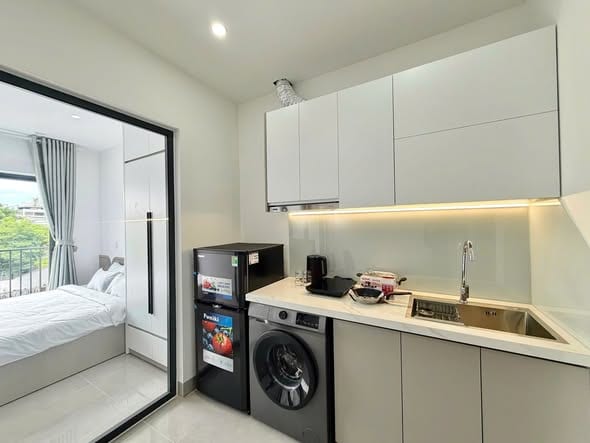 1br High-floor Apartment Near My An Beach - Son Tra — 1BR fully furnished (photo 5)