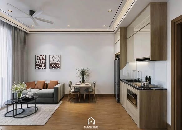 Brand New 1br Apartment with Large Balcony - Ngu Hanh Son — 1BR semi furnished (photo 2)