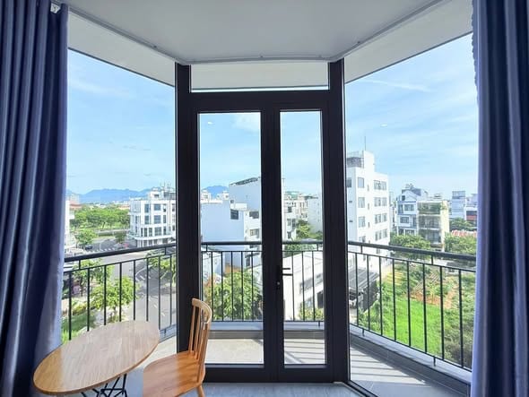 Brand New 1br Apartment with Private Washer - Lien Chieu — 1BR fully furnished (photo 1)