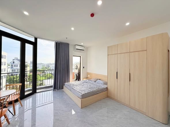 Brand New 1br Apartment with Private Washer - Lien Chieu — 1BR fully furnished (photo 2)