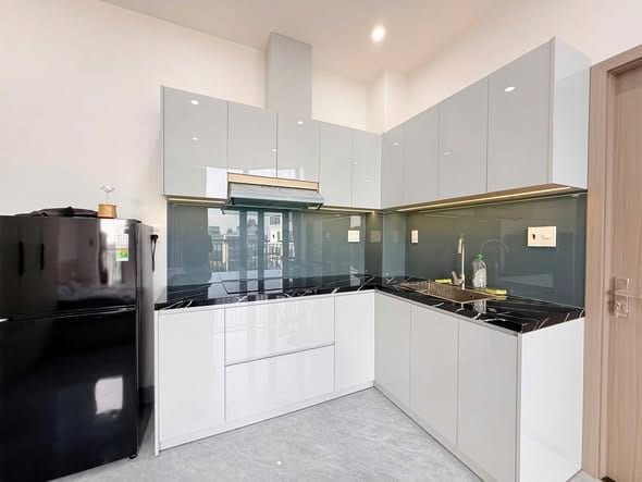 Brand New 1br Apartment with Private Washer - Lien Chieu — 1BR fully furnished (photo 4)