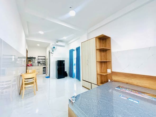 Apartment with Balcony and Free Pool - Hoa Cuong — Studio fully furnished (photo 3)