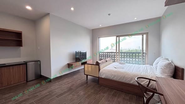 Modern Studio with Private Washer - Son Tra — Studio fully furnished (photo 4)