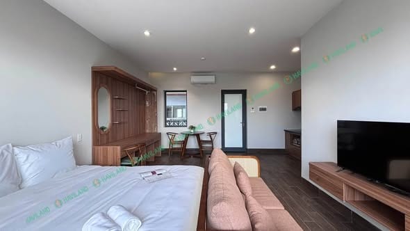 Modern Studio with Private Washer - Son Tra — Studio fully furnished (photo 5)