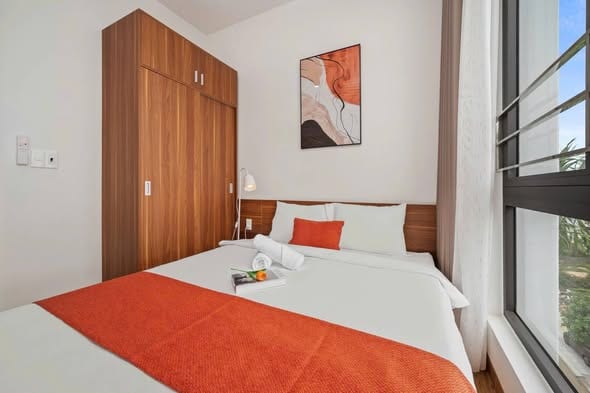 Modern 1br Apartment with Balcony, Near Beach - Son Tra — 1BR fully furnished (photo 5)