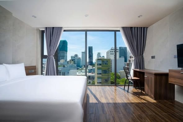 High-floor Studio with City View - Tran Thanh Mai — Studio fully furnished (photo 1)
