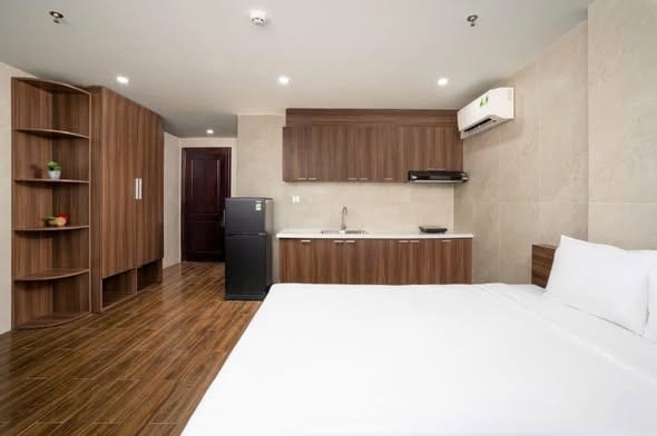 High-floor Studio with City View - Tran Thanh Mai — Studio fully furnished (photo 5)