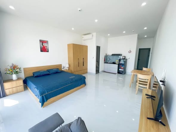 Spacious Sea View Studio - Nguyen Tat Thanh — Studio fully furnished (photo 3)