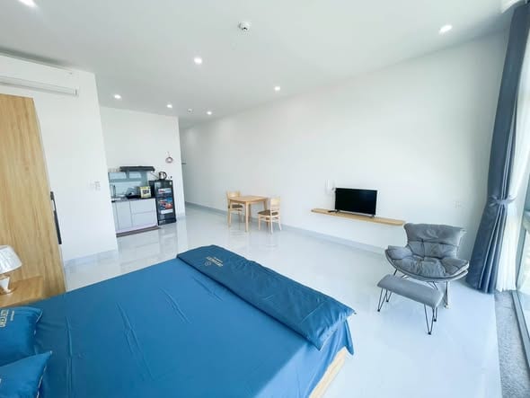 Spacious Sea View Studio - Nguyen Tat Thanh — Studio fully furnished (photo 5)