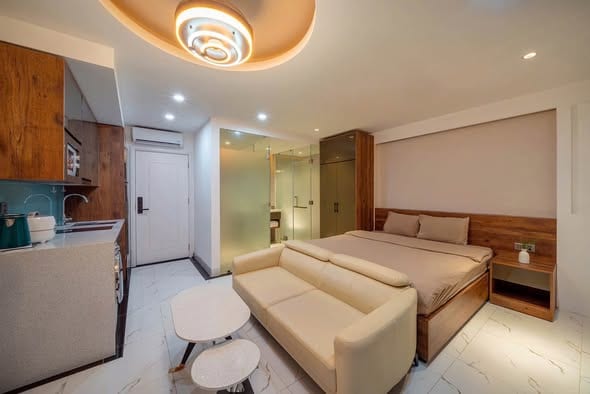 Serviced Studio Near My Khe Beach - Son Tra — Studio fully furnished (photo 4)