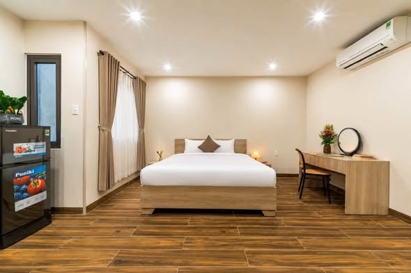 Fully Furnished Apartment Near My Khe Beach - Son Tra — 1BR fully furnished (photo 1)
