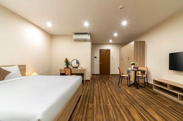 Fully Furnished Apartment Near My Khe Beach - Son Tra — 1BR fully furnished (photo 2)