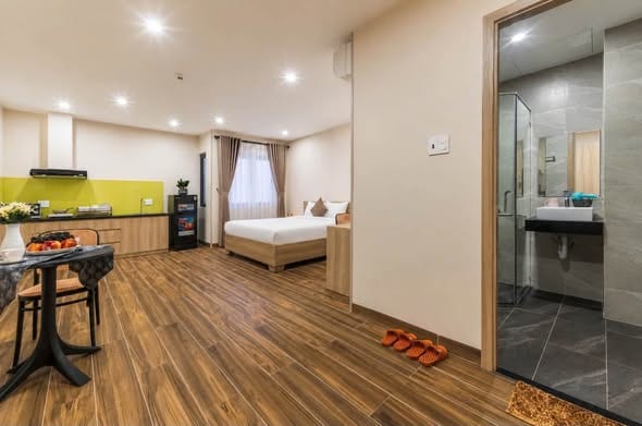 Fully Furnished Apartment Near My Khe Beach - Son Tra — 1BR fully furnished (photo 3)