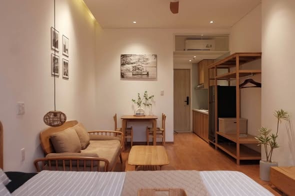Modern Furnished Apartment (p401) - Hai Chau — Studio fully furnished (photo 3)