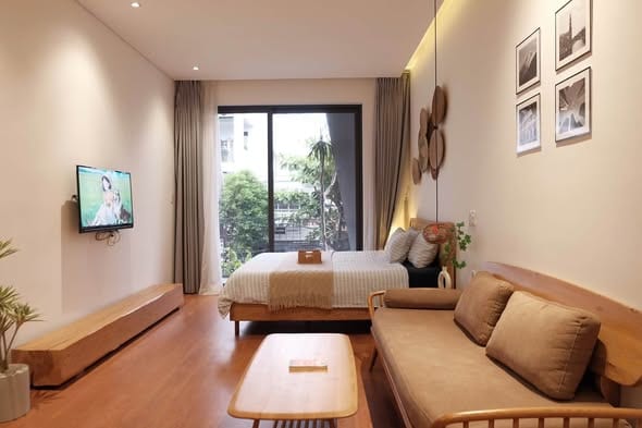 Modern Furnished Apartment (p401) - Hai Chau — Studio fully furnished (photo 5)