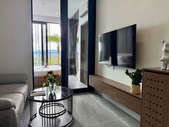 1br Apartment with Pool and Gym Access - Tran Van Dan — 1BR fully furnished (photo 3)