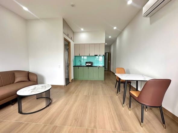 New 1-bedroom Apartment with Balcony - Ngu Hanh Son — 1BR fully furnished (photo 3)