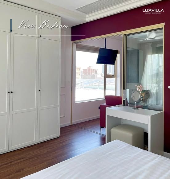 Modern 1br Apartment with Balcony - Hoa Xuan, Cam Le — 1BR fully furnished (photo 4)