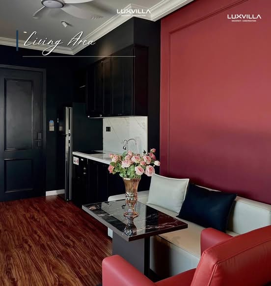 Modern 1br Apartment with Balcony - Hoa Xuan, Cam Le — 1BR fully furnished (photo 5)