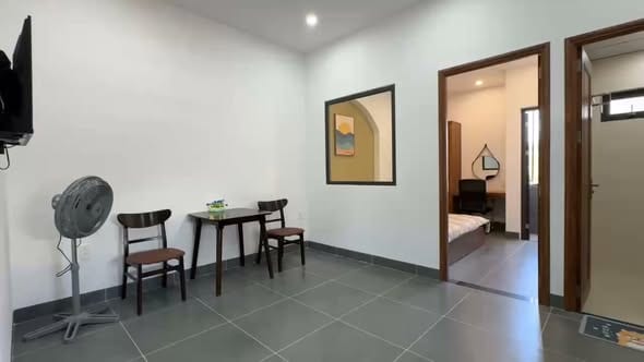 1br Apartment with Private Washer - Ngu Hanh Son — 1BR fully furnished (photo 2)
