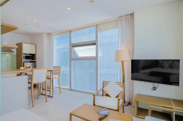 Studio Apartment with City View - Vo Nguyen Giap — Studio fully furnished (photo 3)