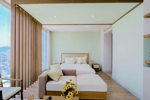 Studio Apartment with City View - Vo Nguyen Giap — Studio fully furnished (photo 5)
