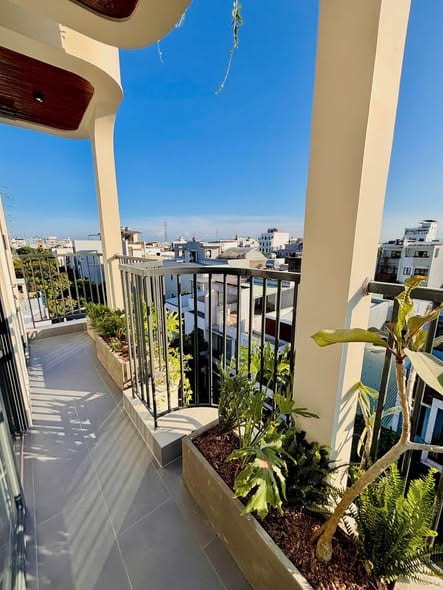 New 1br Apartment with Balcony, Fully Furnished - Khue My — 1BR fully furnished (photo 2)