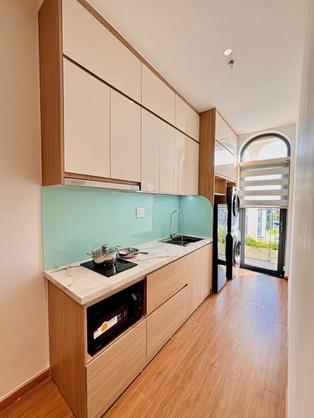 New 1br Apartment with Balcony, Fully Furnished - Khue My — 1BR fully furnished (photo 3)